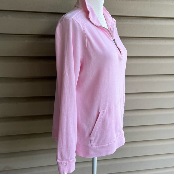 •Kim Rogers• Lightweight Quarter Zip Pullover - Size Small - Picture 7 of 11